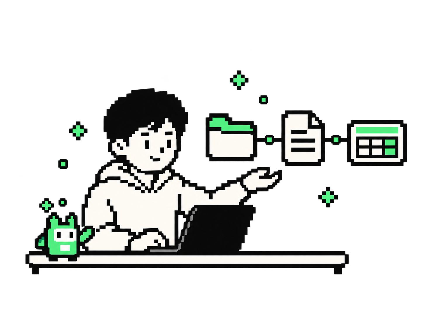 大熊与 WorkBuddy 小伙伴一起整理文件、文档和表格